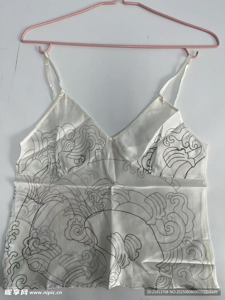 复古蕾丝吊带背心展示