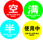 状态标识牌