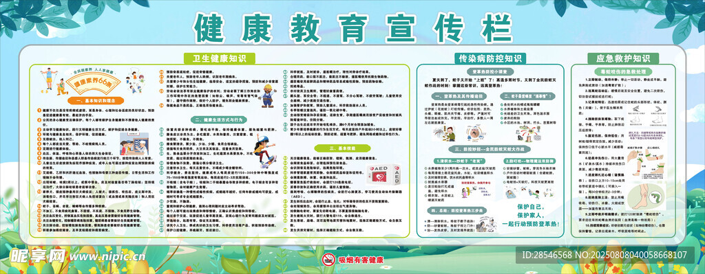健康教育宣传栏