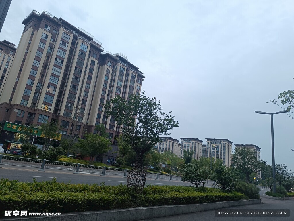 城市住宅区景观