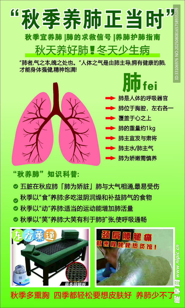 秋季养肺正当时