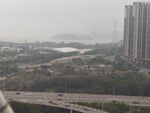 城市高架桥与周边建筑景观