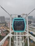 高空缆车俯瞰城市景观