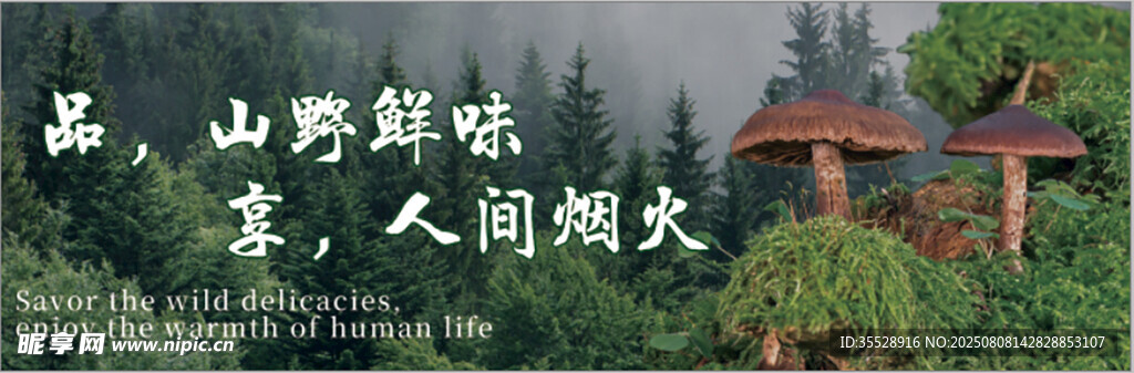 山野露营景 人间烟火处