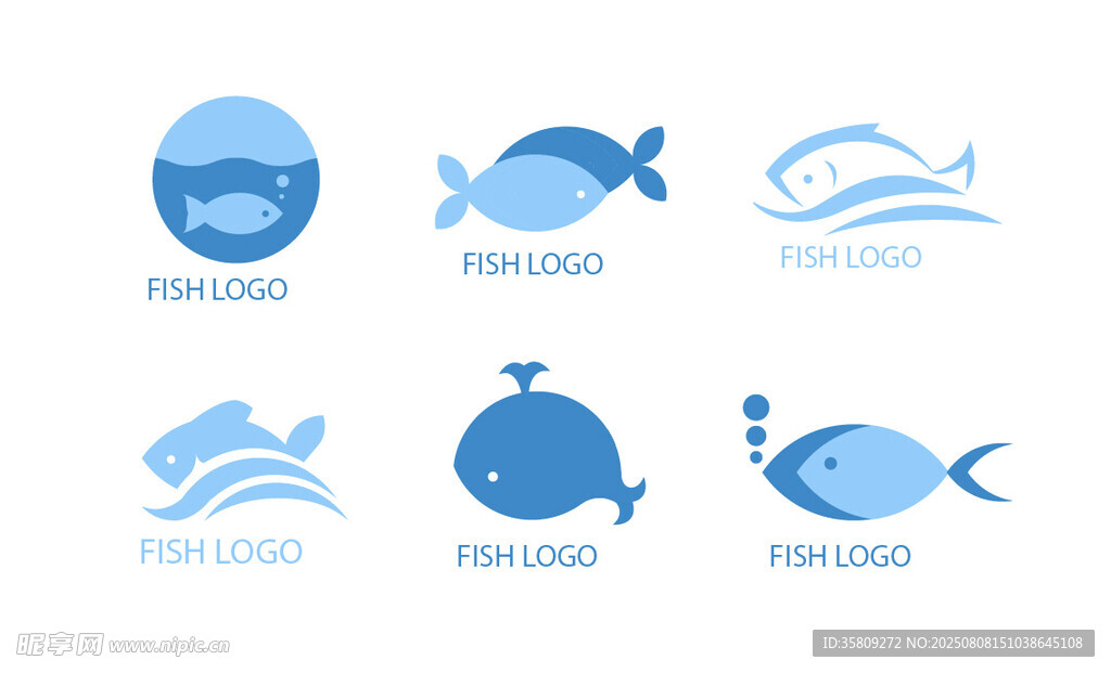 海洋生物图标