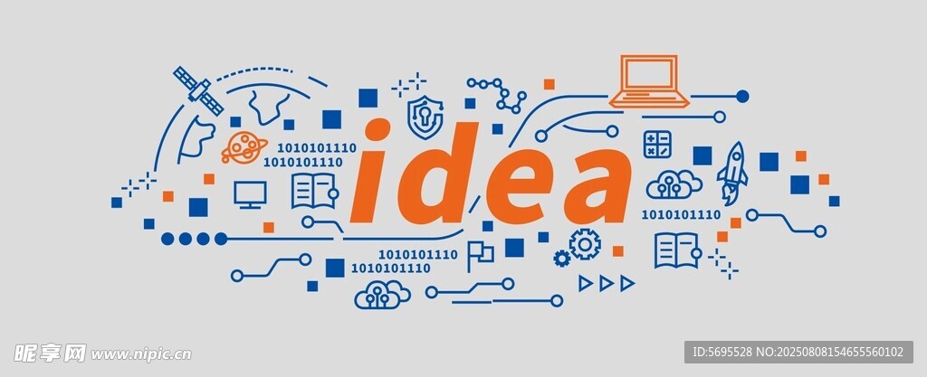 IDEA创意标语文化墙