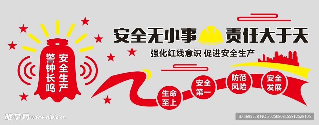 安全警钟文化墙