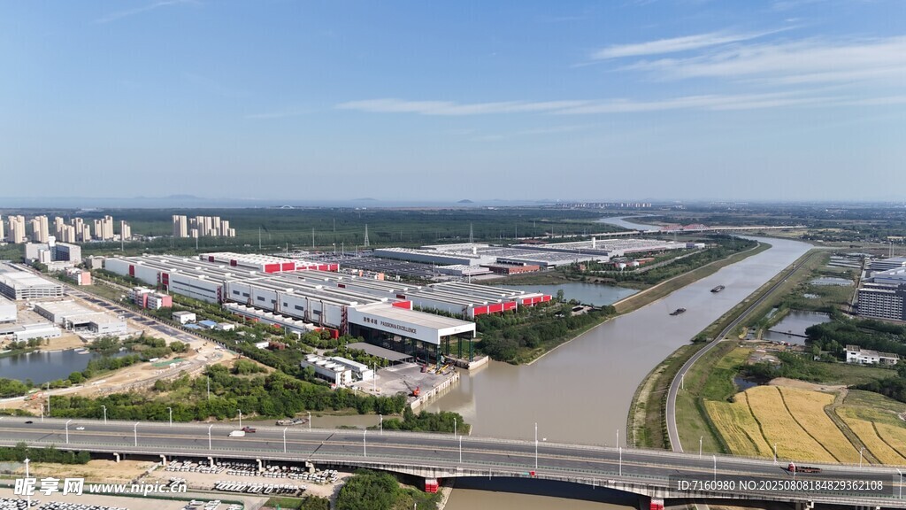 合肥派河道路与建筑景观