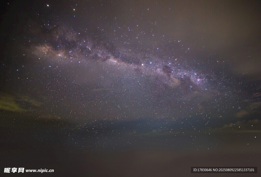 璀璨星空下的壮丽银河
