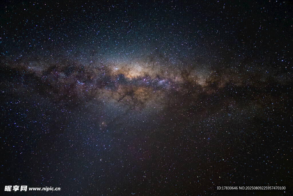 璀璨星河中的壮丽宇宙景观