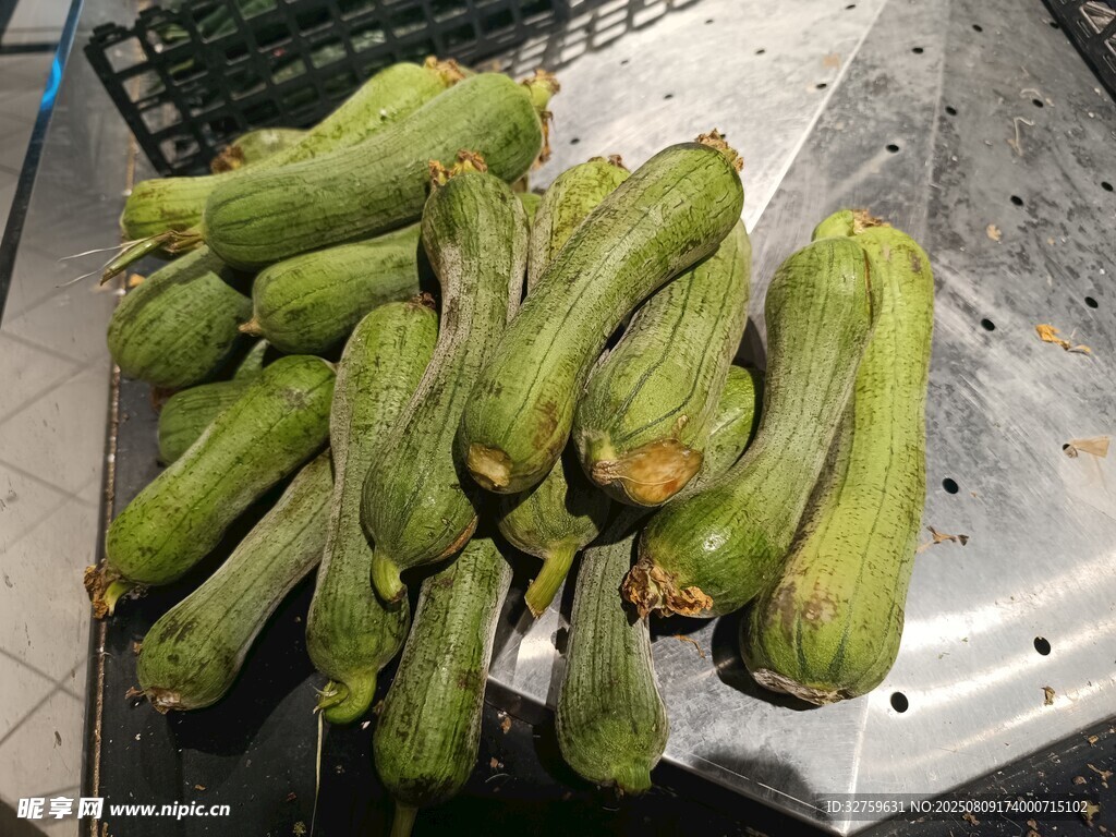 新鲜丝瓜