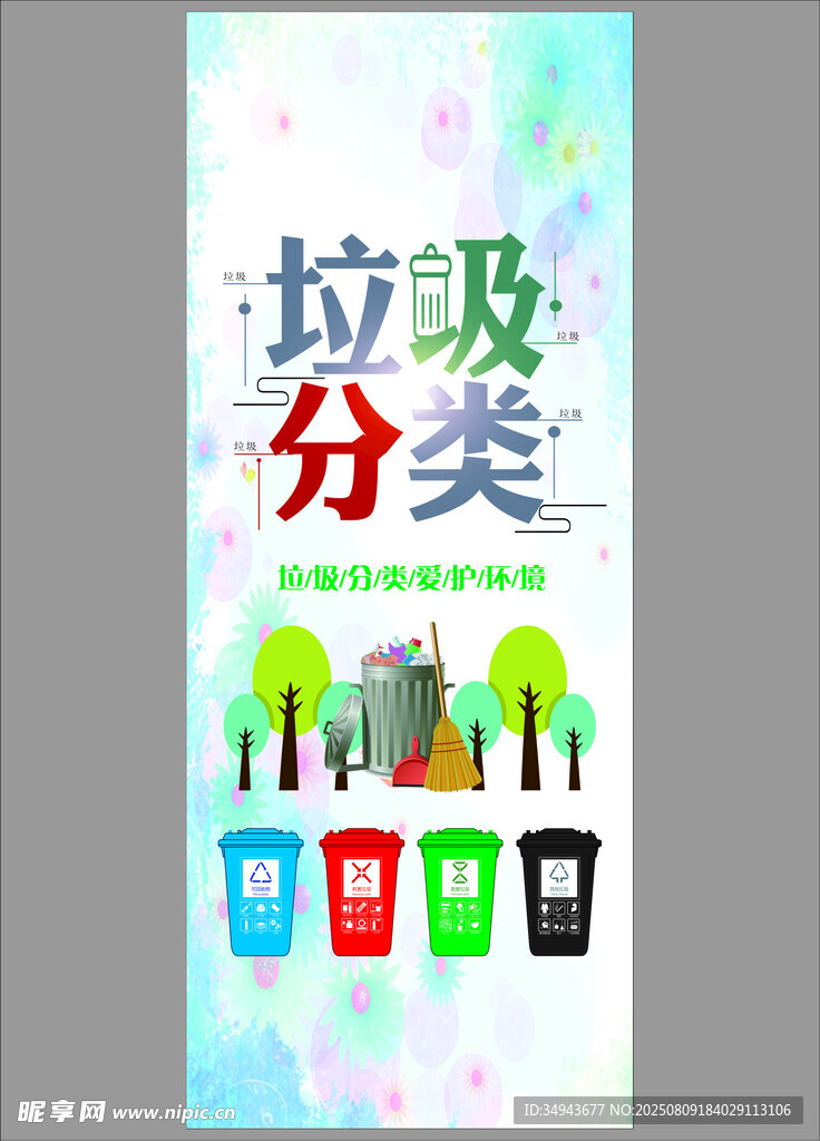 垃圾分类宣传海报