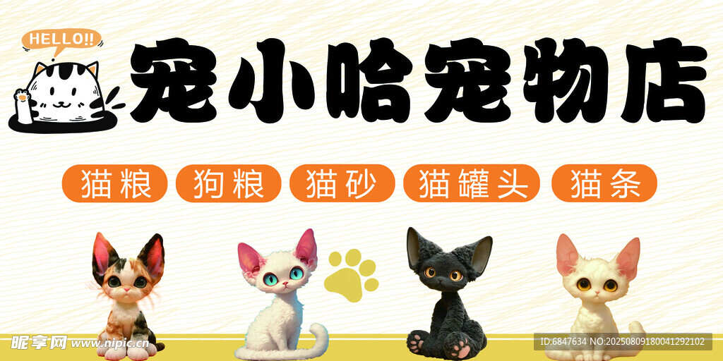 宠小哈宠物店萌宠展示