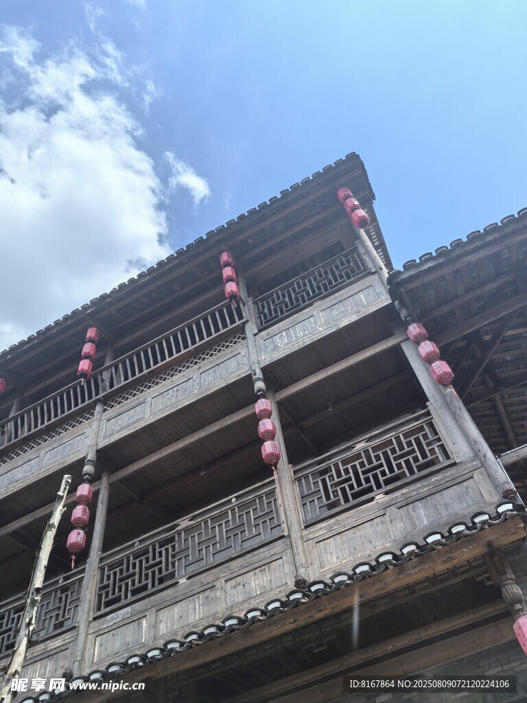 古雅中式楼阁
