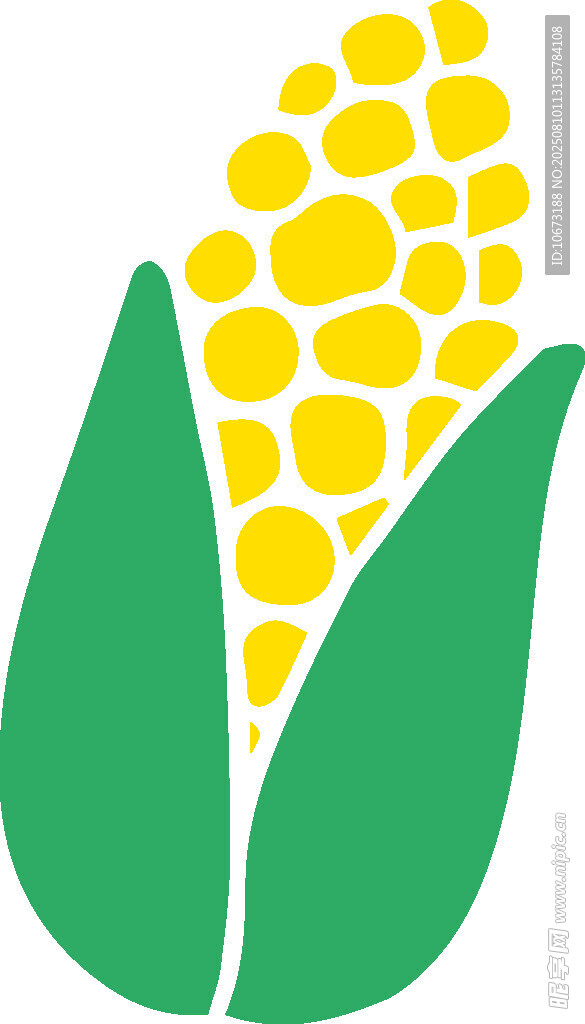 玉米图标设计