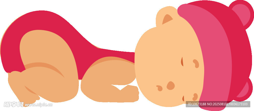 熟睡的萌宝宝