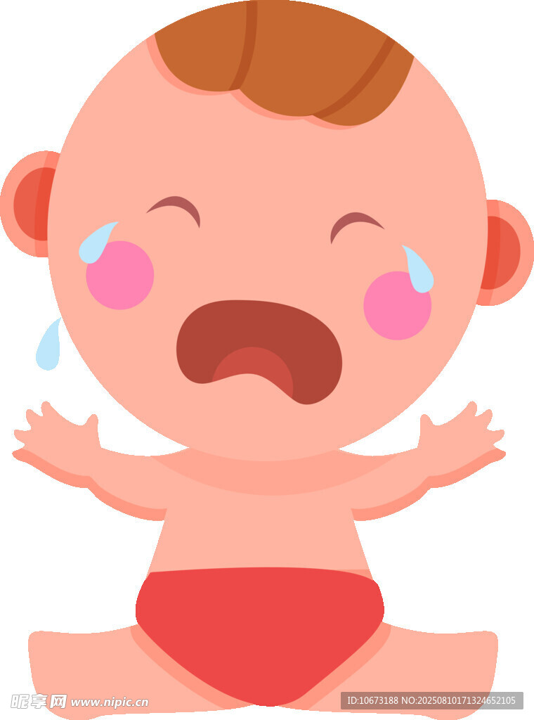 哭泣的小宝贝