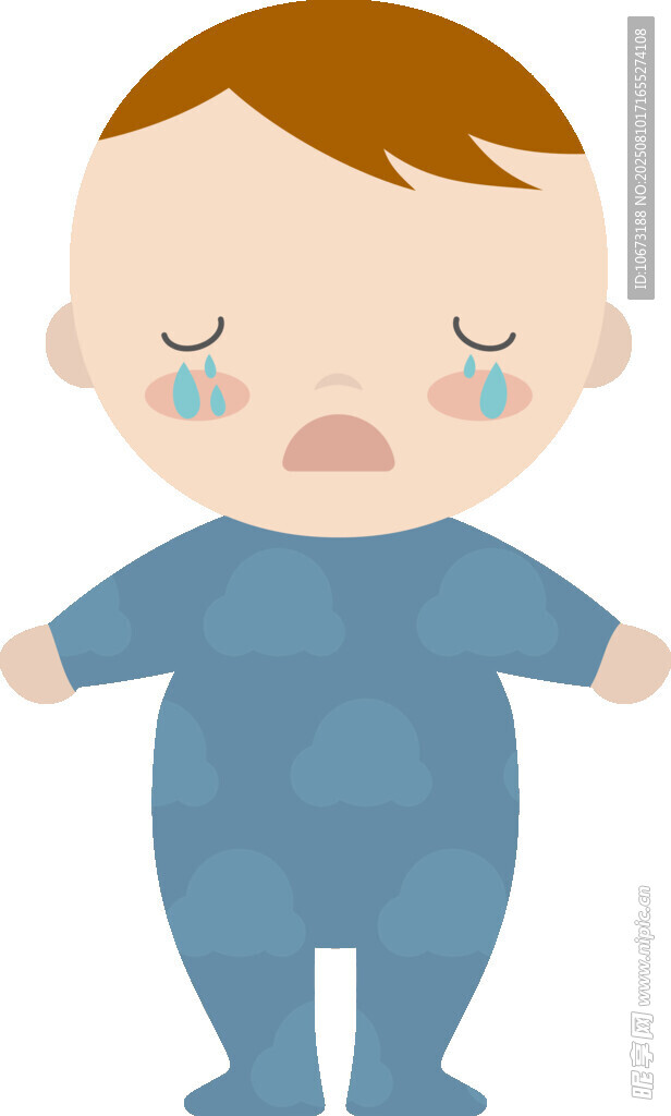 哭泣的小男孩
