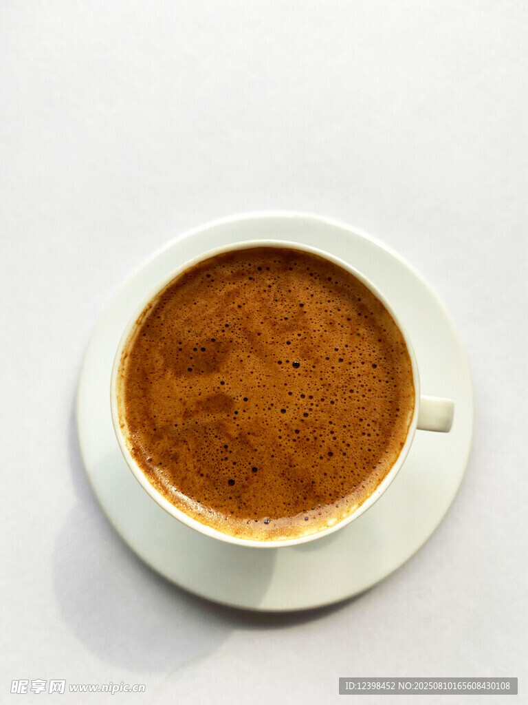 一杯香浓土耳其咖啡