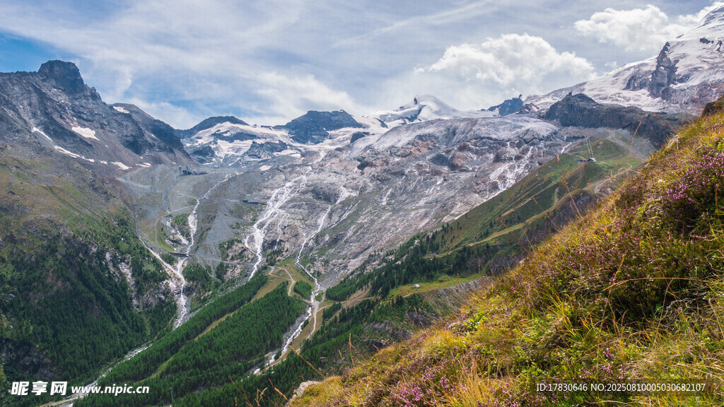 壮丽高山美景