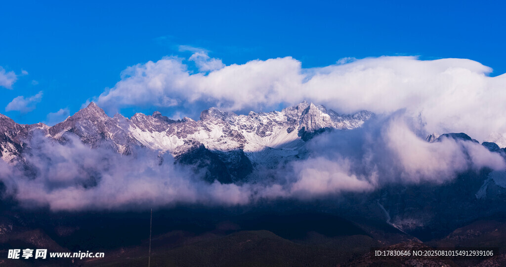神秘的玉龙雪山