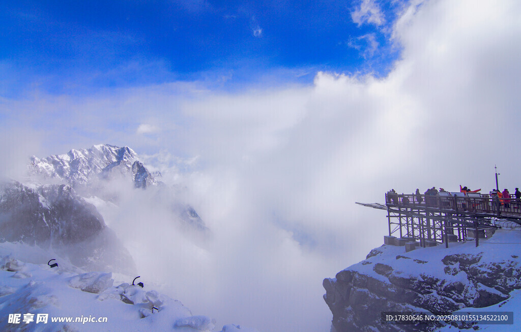 丽江玉龙雪山观景平台