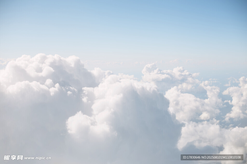 高空云海美景