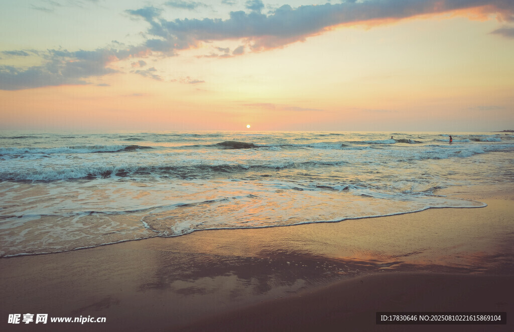 海边日落美景