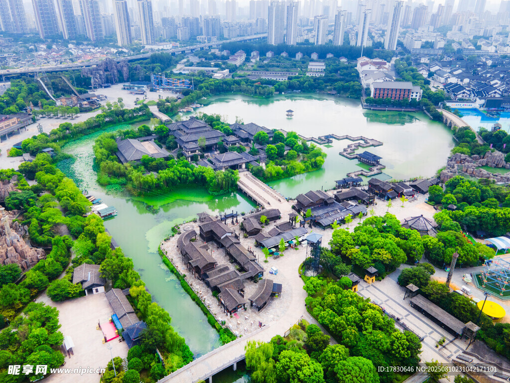 A风景区春秋淹城景区古建筑