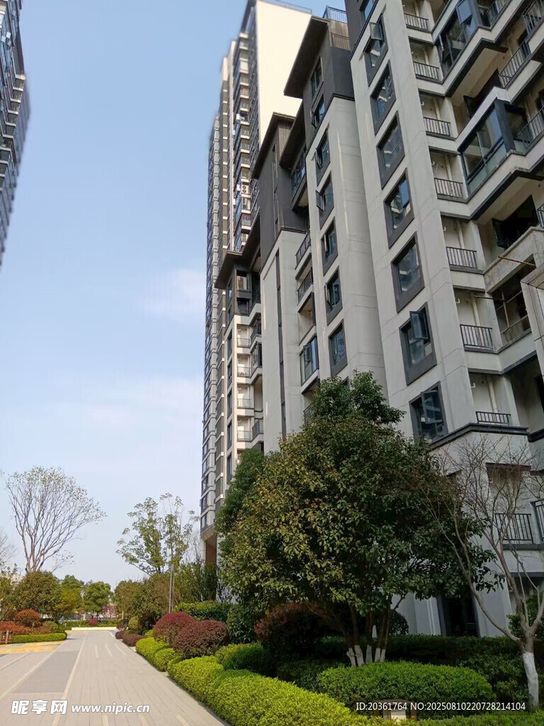 现代高层住宅景观