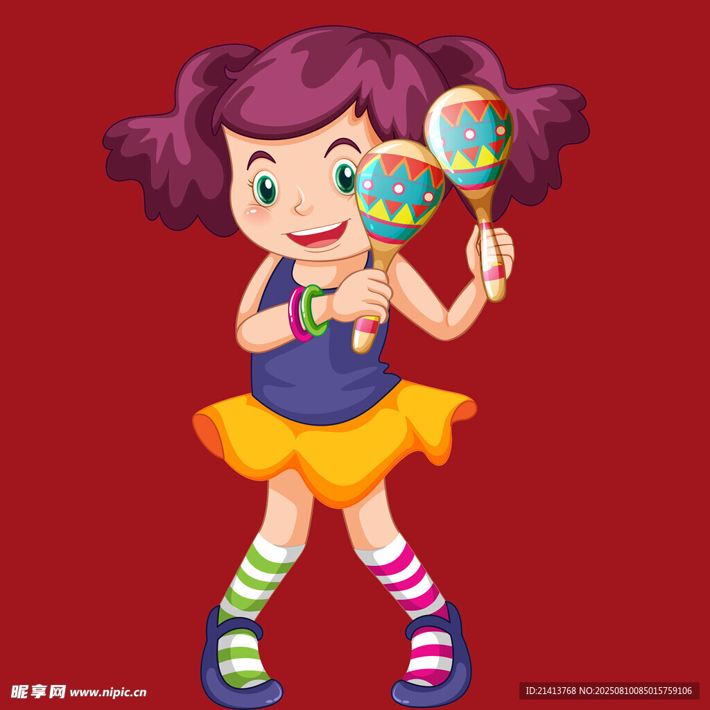 手持棒棒糖的可爱小女孩