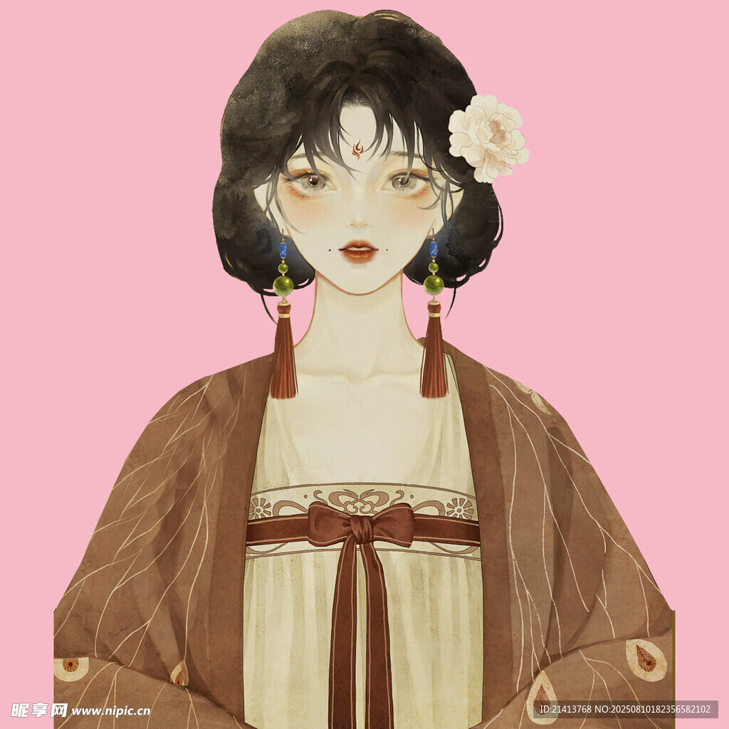 古风少女 温婉雅致