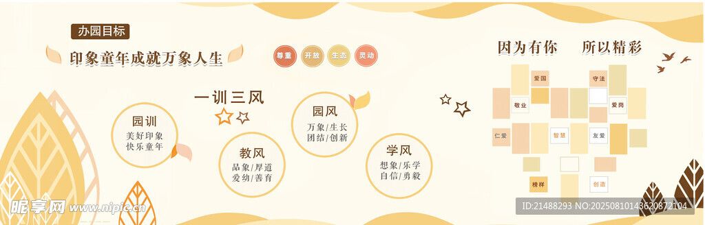 幼儿园文化墙