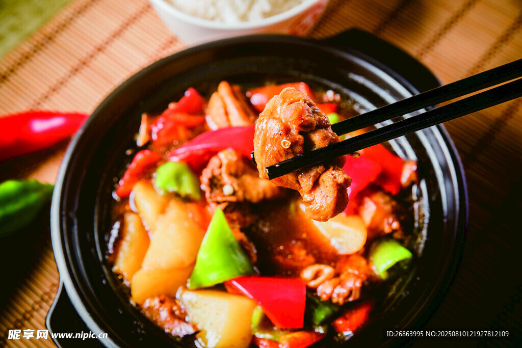 美味红烧鸡块