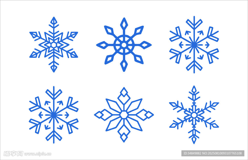 雪花图案