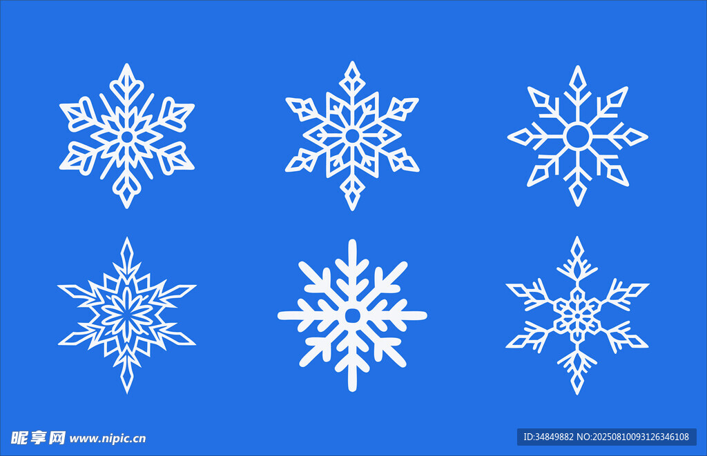 雪花图案