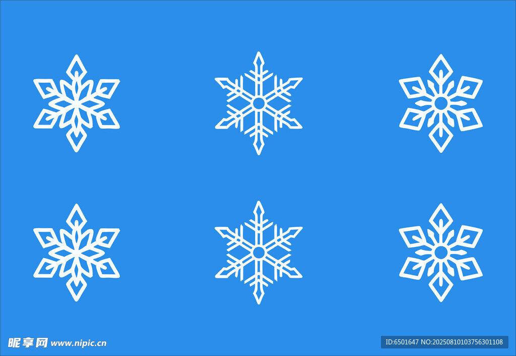 雪花图案