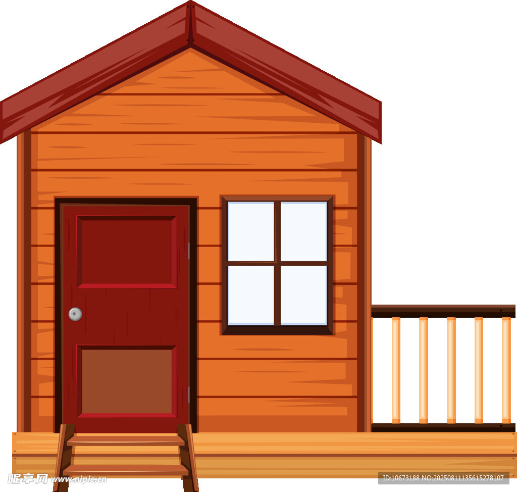 木质小屋外观设计图