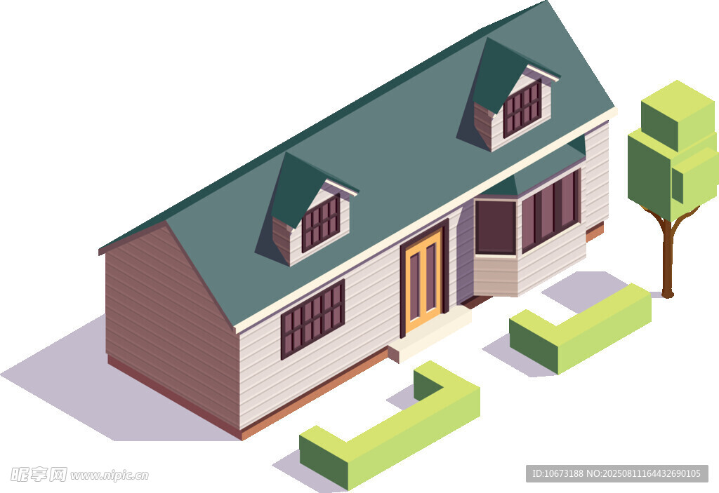 简约风格独栋住宅效果图