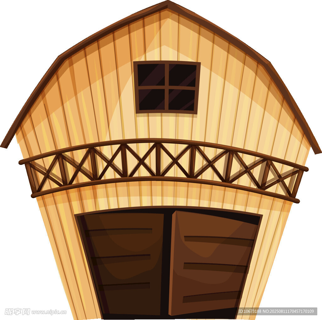 木质谷仓小屋