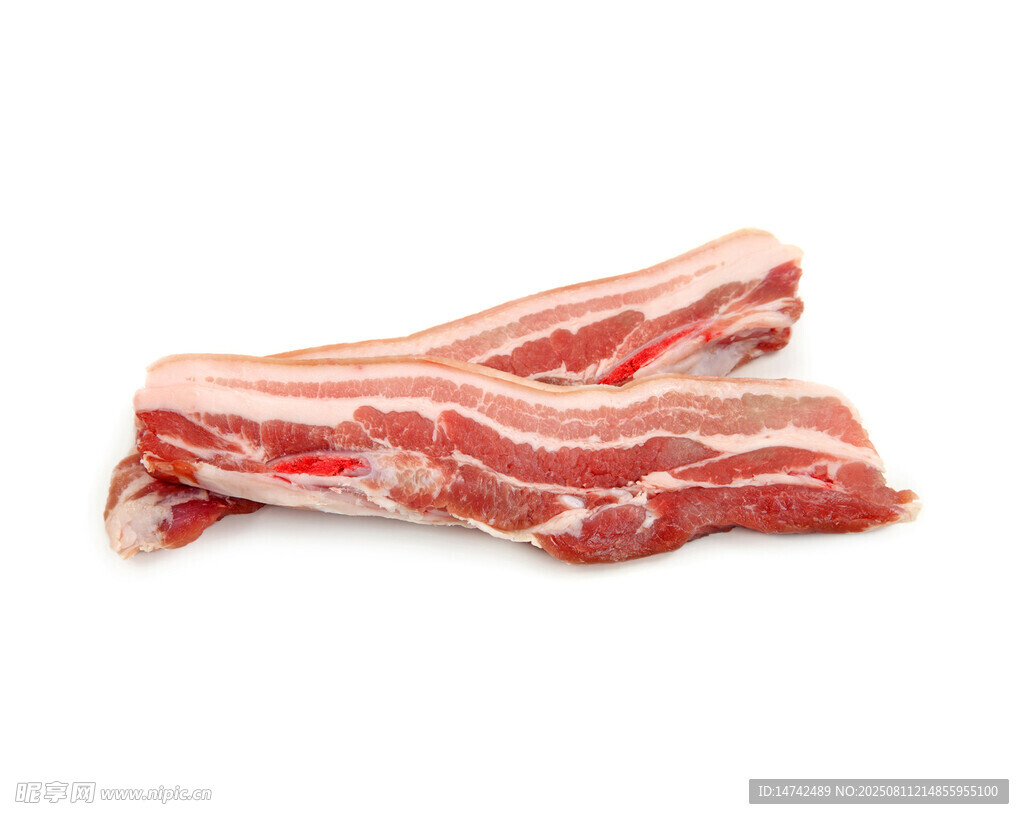 新鲜五花肉条