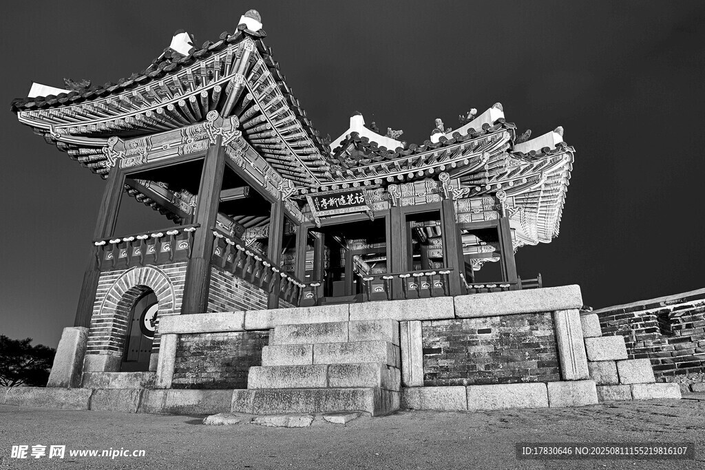 中式古建筑一角