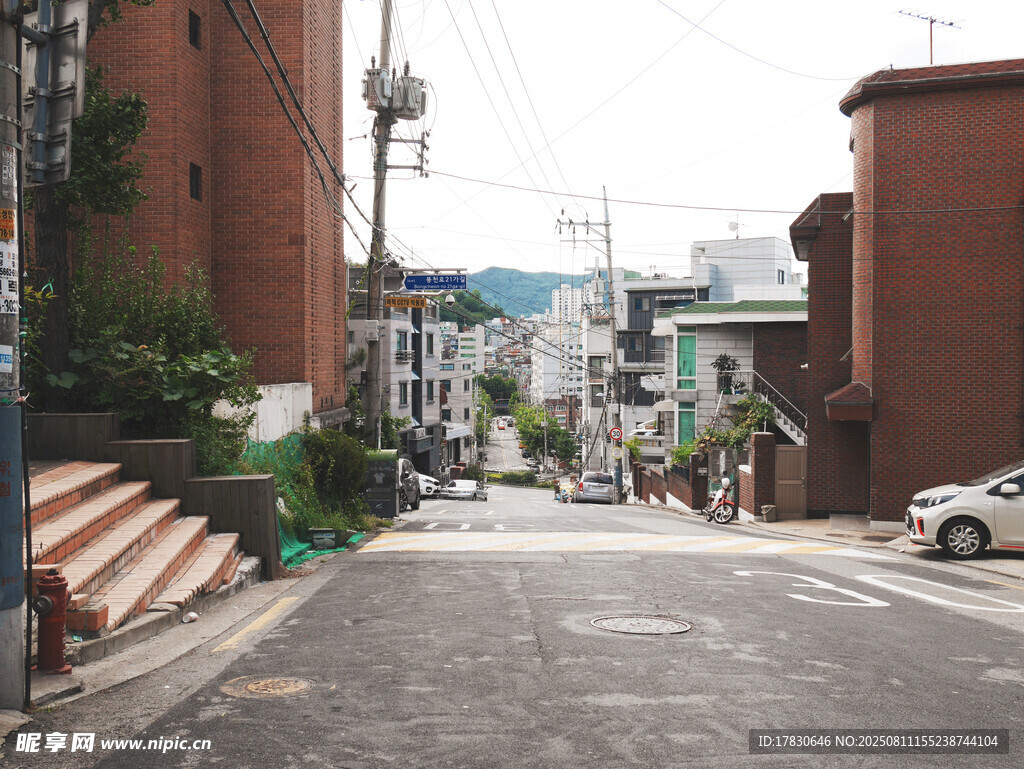 城市街道的日常景象