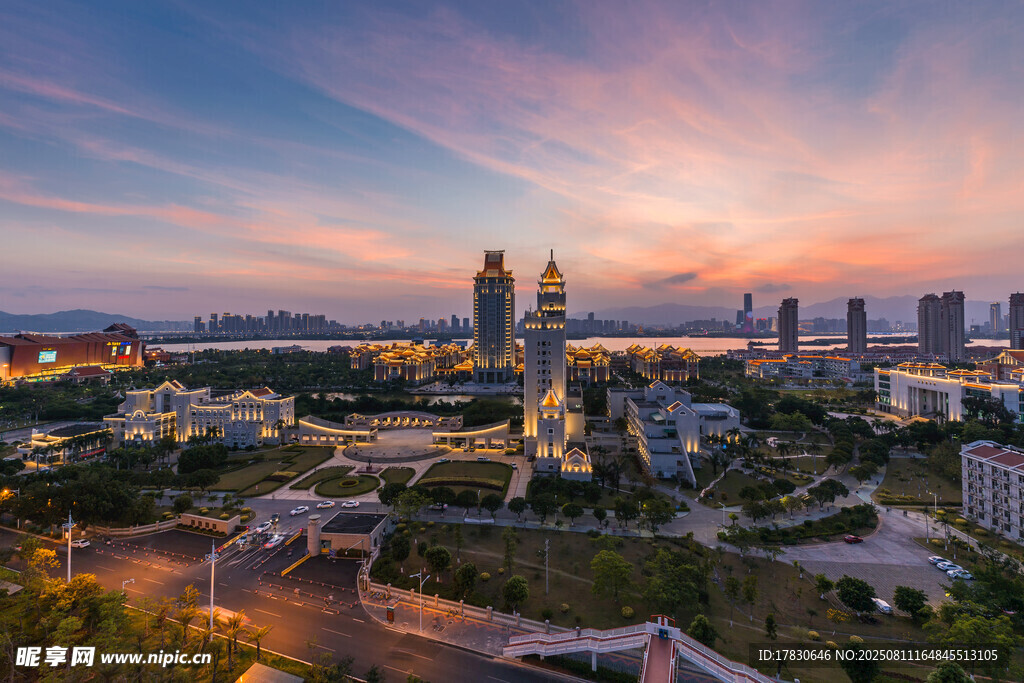 厦门美丽的集美大学