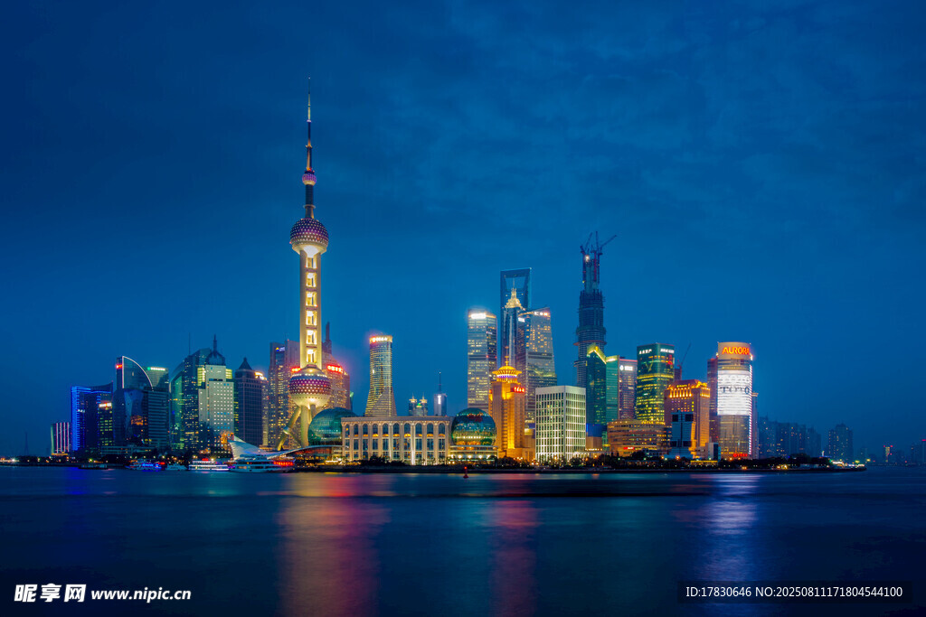上海外滩璀璨夜景