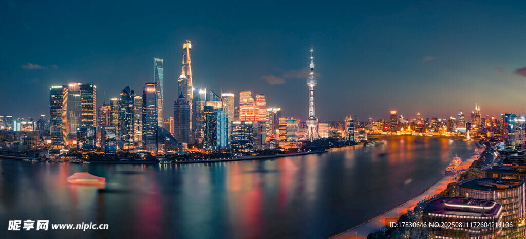 上海外滩璀璨夜景