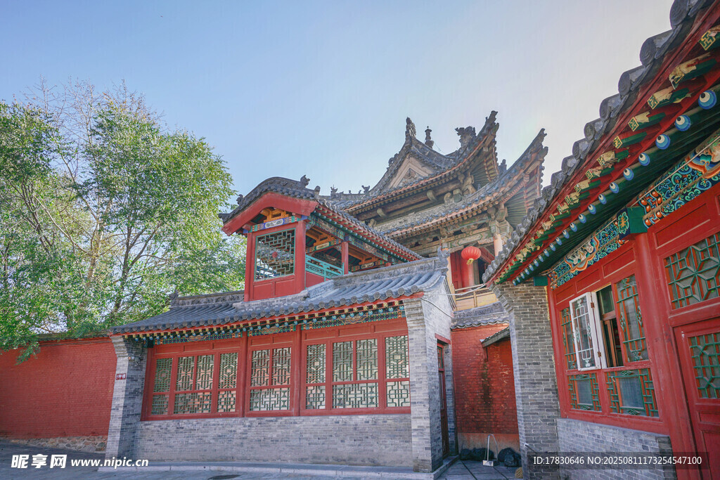五台山寺庙建筑群
