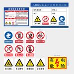 发电机安全警示牌