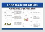 电工作业及低压配电柜风险点告知
