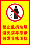 乱扔垃圾